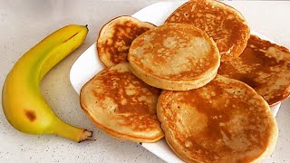 How To Make Pancakes  Easy Banana Pancakes Recipe [upl. by Rena]