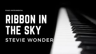 Ribbon in The Sky  Stevie Wonder Piano Instrumental [upl. by Asilec124]