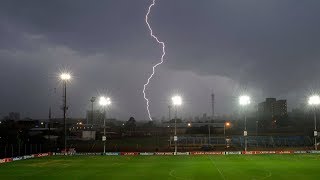 Soccer Players Get STRUCK By Lightning DURING Match [upl. by Acirre]