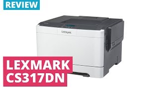 Printerland Review Lexmark CS317dn A4 Colour Laser Printer [upl. by Gausman]