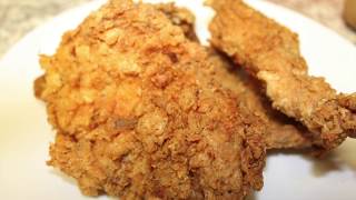 CRISPY FRIED CHICKEN BREAST Super Easy Recipe [upl. by Yedarb]