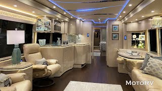 27 Million Super Luxury Prevost Coach [upl. by Aynod54]