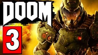 DOOM 4 Full Game Walkthrough Part 3 MISSION  ARGENT TOWER  SCALE THE TOWER [upl. by Enirok]