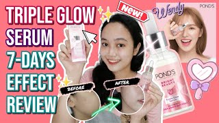 PONDS Triple Glow Serum 1Week Results  How to Apply Serum Wendy Skin Care Philippines 2022 [upl. by Eseilenna671]