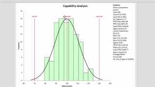 Process Capability and SPC for Excel [upl. by Arval]