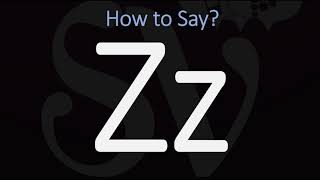 How to Pronounce Z Letter ZED or ZEE British Vs American Pronunciation [upl. by Prosper]