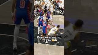 Isaiah Stewart gets EJECTED for this shove shorts [upl. by Littman]