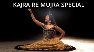 Kajra Re  Mujra Special  Bollywood Dance Choreography  Nidhi Kumar [upl. by Freeman]