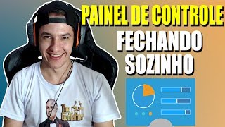 Painel de controle ABRE e FECHA Windows 10 [upl. by Carrillo357]