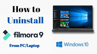 How to Uninstall Filmora from PC 2020 [upl. by Erastatus752]