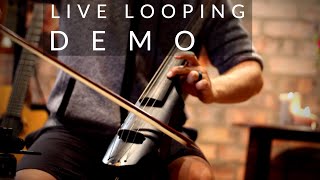 Boss RC 505 Step by Step Live Looping Demo Headphones Recommended [upl. by Trenton929]