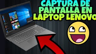 Como hacer una CAPTURA DE PANTALLA en LAPTOP LENOVO 2021 FÁCIL [upl. by Ida]