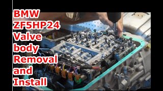 BMW ZF5HP24 Valve Body Installation IPT Transmissions [upl. by Adriell]