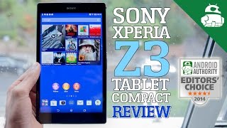 Sony Xperia Z3 Tablet Compact  Review [upl. by Yelnek]