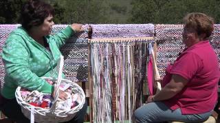 Rag Rug Weaving [upl. by Treboh]