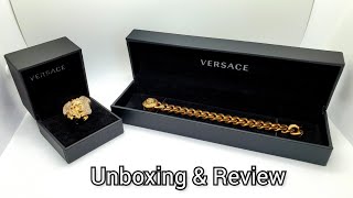 Versace 2021 Mens Jewelry Unboxing [upl. by Arevle]