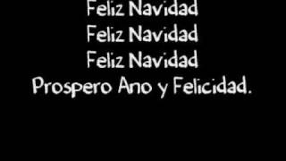 Lyrics  Feliz Navidad [upl. by Marcoux]