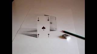 3D Anamorphose Illusion Drawing [upl. by Anhoj]