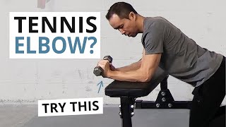 How to Treat Tennis Elbow with 3 Effective Exercises [upl. by Bobker41]