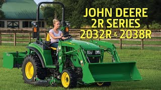 John Deere 2R Series 2032R amp 2038R [upl. by Auerbach195]