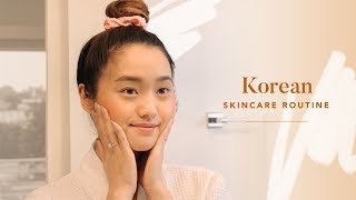 Korean Skincare Routine  Get Unready With Me [upl. by Westfall]