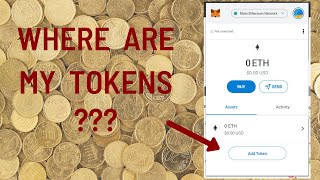 Tokens Missing On Metamask Heres How to Fix it [upl. by Aciretahs243]