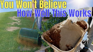 Easy way to plant grass seed [upl. by Bouchier]