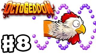 Octogeddon  Gameplay Walkthrough Part 8  5 Chickens PC [upl. by Elleinod]