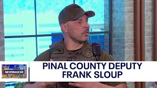 Pinal County Sheriff Deputy Frank Sloup  Newsmaker [upl. by Quirita]