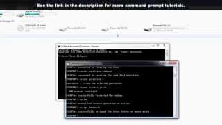 How to Format a USB Flash Drive using Command Prompt in Windows [upl. by Oisor673]