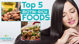 Top 5 BiotinRich Foods [upl. by Nohsar]