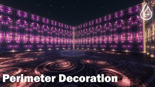 INSANE Dripstone Farm Perimeter Decoration  Minecraft [upl. by Saddler]