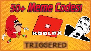 50 Roblox Meme CodesIDs 2020 [upl. by Idok100]