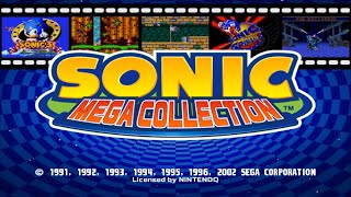 Sonic Mega Collection GCN  Part 0 Introduction Options amp Extras [upl. by Prudence]