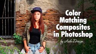 Color Matching Composites in Photoshop [upl. by Nylzzaj825]