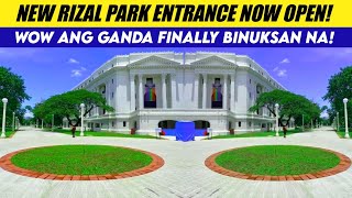 New Rizal Park Entrance Binuksan na [upl. by Willet637]