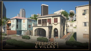 GTA 5 MLO  Vespucci 6 Villas Pack [upl. by Aeriel]