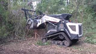 Fraser Earthworks  Terex Forestry Machine Mulching [upl. by Christabella]