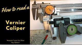 How to read a Vernier Caliper [upl. by Hajile]