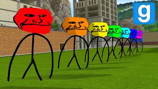 THE RAINBOW TROLLGE INCIDENT  Garrys mod [upl. by Tryck]