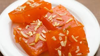 BOMBAY KARACHI HALWA RECIPE l KARACHI HALWA l CORN FLOUR HALWA l QUICK amp EASY [upl. by Anawqahs]