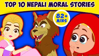 Top 10 Nepali Moral Stories  Story In Nepali  Nepali Fairy Tales  Nepali Cartoons [upl. by Coco]