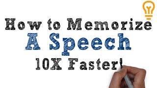 How to Memorize a Speech [upl. by Rome]