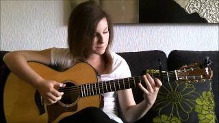 JS Bach Minuet In Fingerstyle  Gabriella Quevedo [upl. by Romeon]