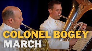 Colonel Bogey March  US Navy Band [upl. by Alyahsat]