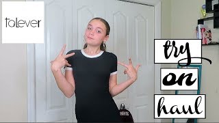 TEEN CLOTHiNG TRY ON HAUL [upl. by Enylekcaj]