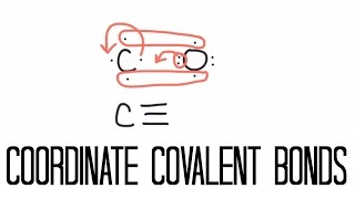 Coordinate Covalent Bonding Carbon Monoxide [upl. by Lot]