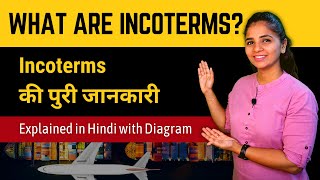 INCOTERMS 2020  Incoterms Explained in Hindi with Chart [upl. by Buford668]