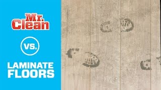 How to Clean Laminate Floors  Mr Clean® [upl. by Nyleek]