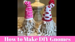 How to Make a Gnome  EASY DIY [upl. by Dian]